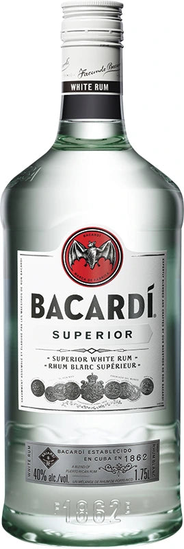 BACARDI WHITE RUM P 1750ML