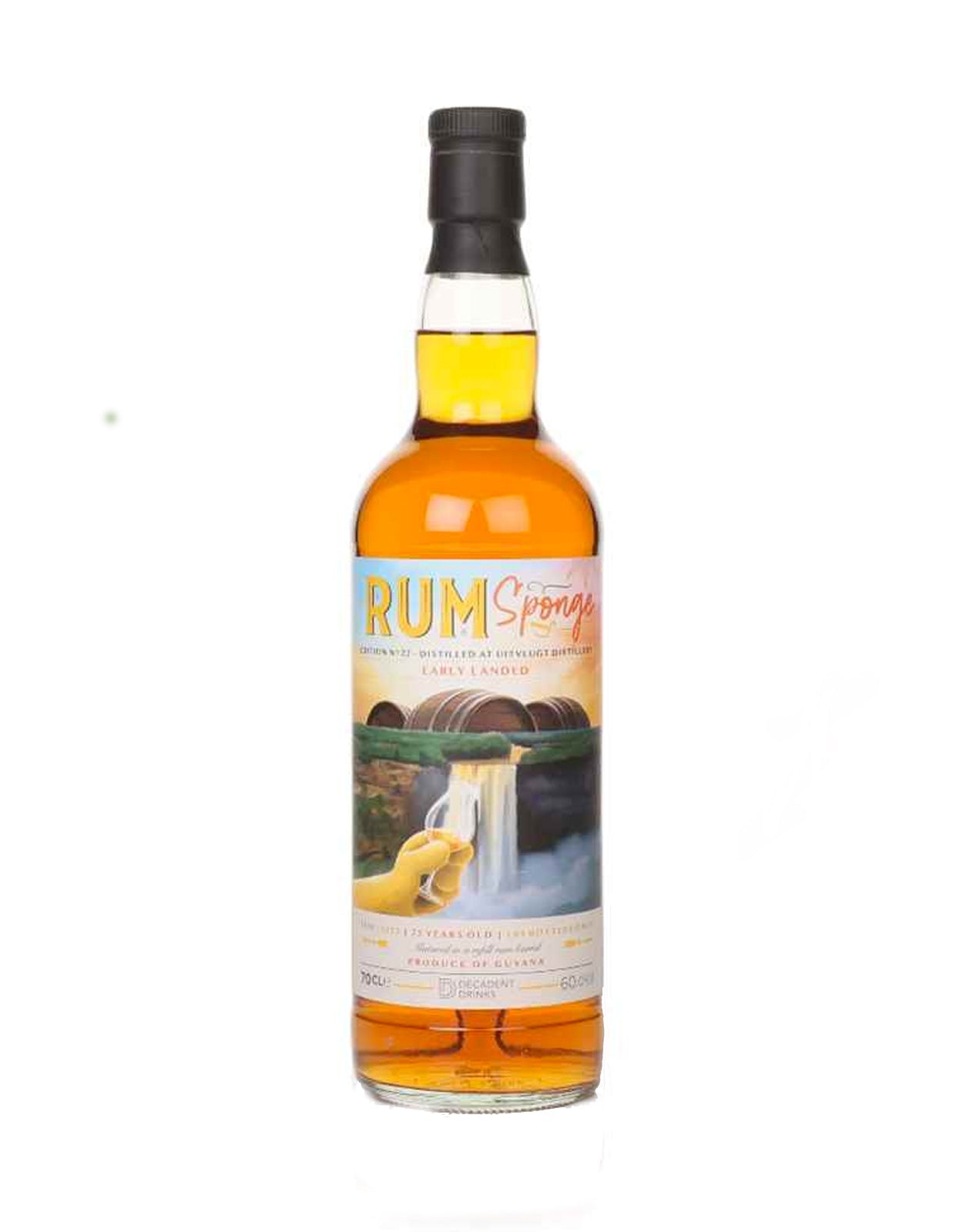 Rum Sponge Uitvlugt Rum 1998 25 Year Old Edition No.22