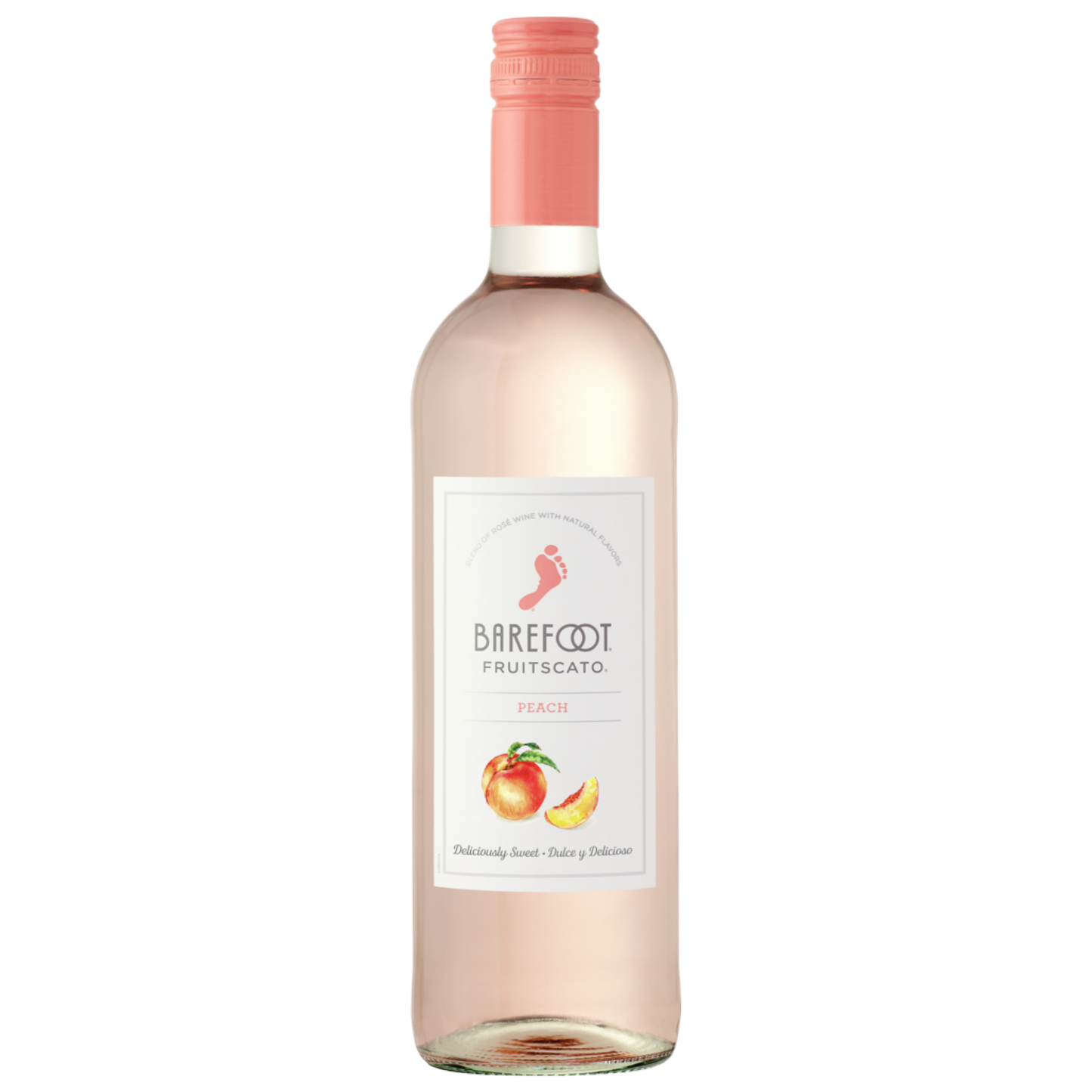 BAREFOOT FRUITSCATO PEACH 750ML BT