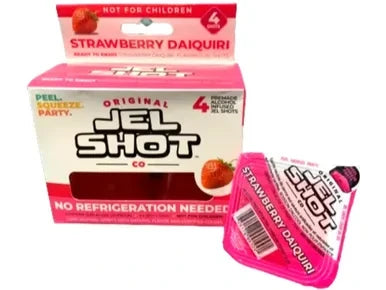 JEL SHOTS-STRAWBERRY 4-PACK -