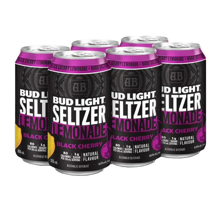 6C BUD LIGHT SELTZER BLACK CHERRY 6X355ML
