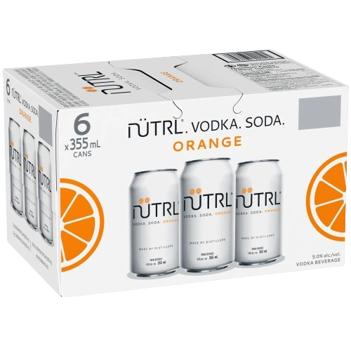6C NUTRL VODKA SODA ORANGE NM 6X355ML