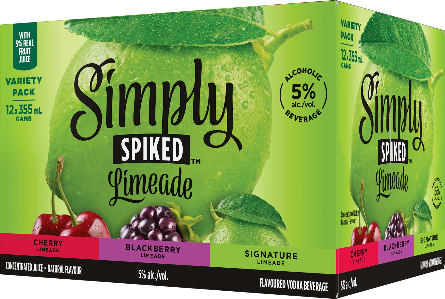 12C SIMPLY SPIKED LIMEADE SP 12x355ml