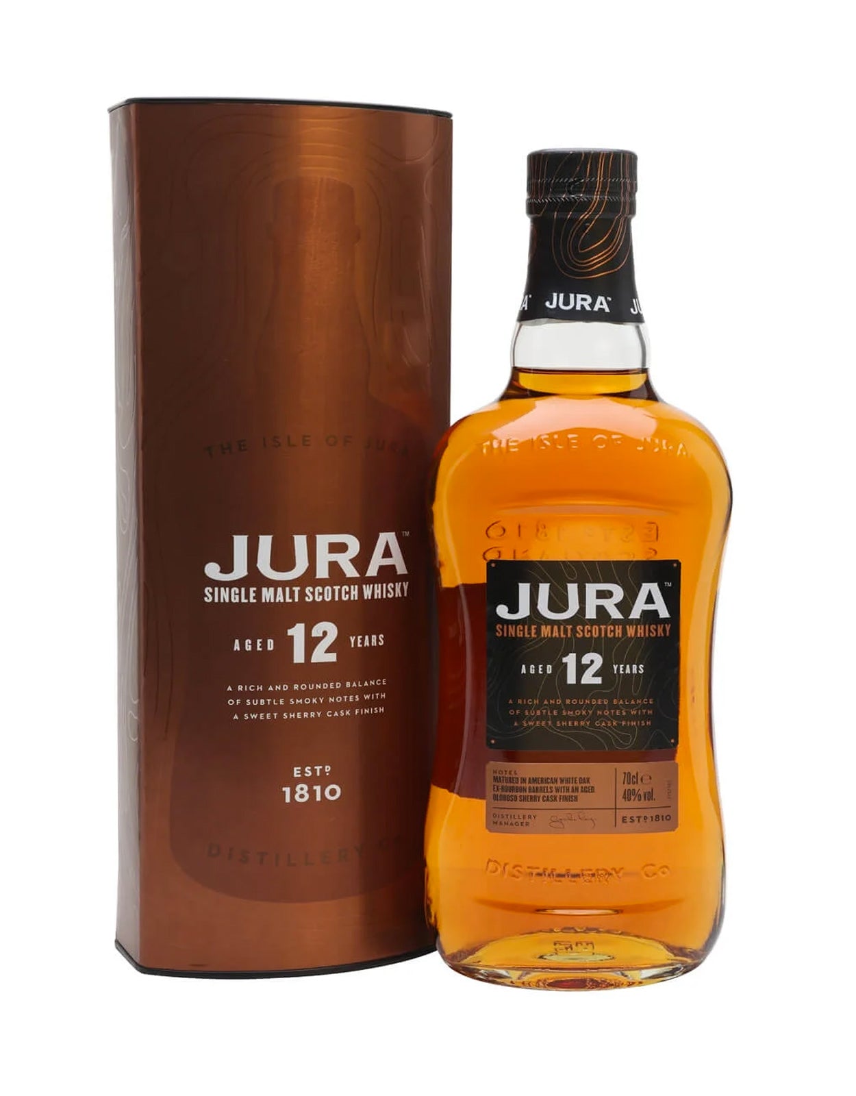Jura 12 Year Old Single Malt Scotch Whisky