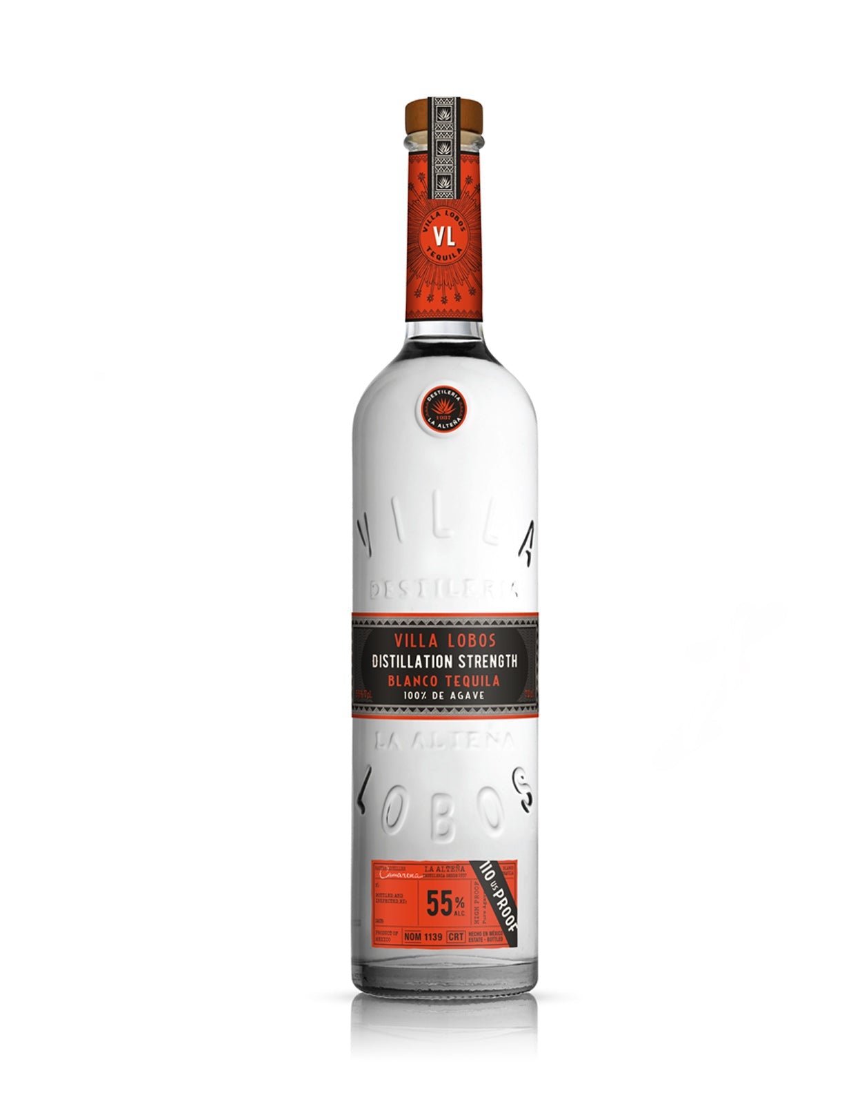 Villa Lobos Distillation Strength Blanco Tequila