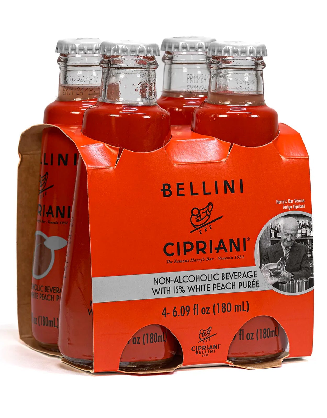 Cipriani Virgin Bellini (Non Alcoholic) 180 ml - 4 Bottles