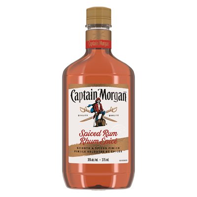 CAPT MORGAN SPICED P 375ML