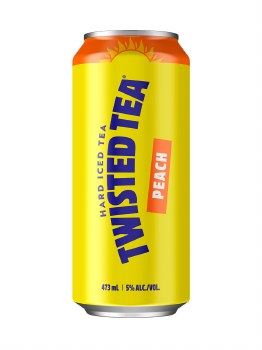 1C TWISTED TEA PEACH 1X473ML - 1C TWISTED TEA PEACH 1X473ML
