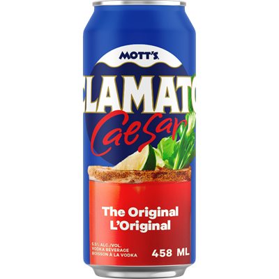 1C MOTT'S ORIGINAL CLAMATO CAESAR 1X458ML