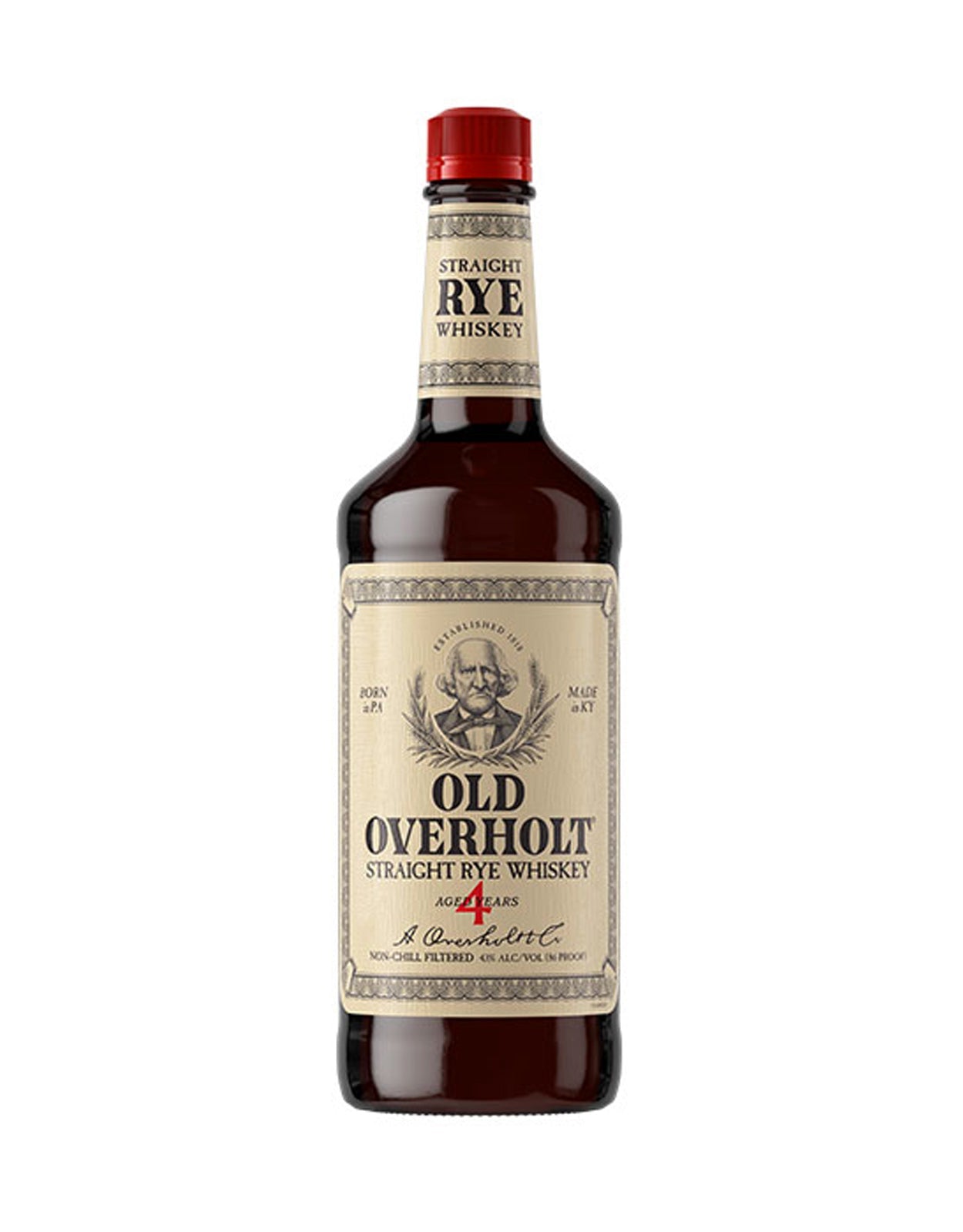 Old Overholt Straight Rye Whiskey Aged 4 Years