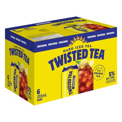 6C TWISTED TEA ORIGINAL 6X355ML