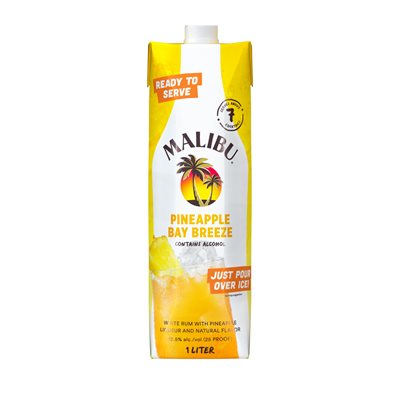 MALIBU PINEAPPLE BAY BREEZE RTE 1000ML