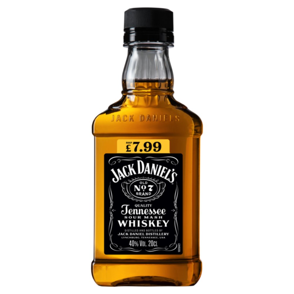 JACK DANIELS OLD NO. 7 G 200ML - JACK DANIELS OLD NO. 7 G 200ML