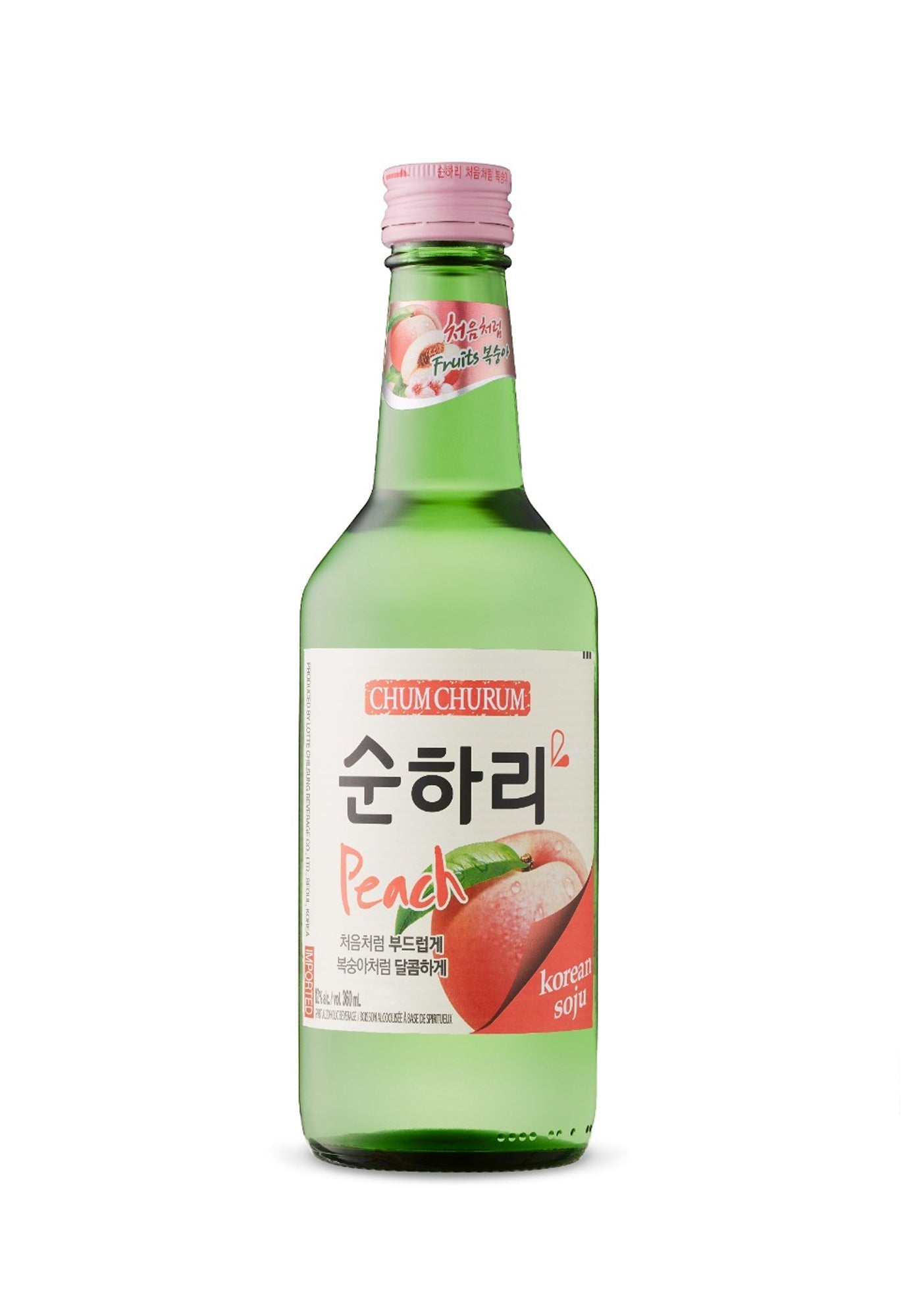 Chum Churum Peach Soju - 360 ml