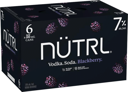6C NUTRL7 VODKA SODA MIXED PACK 6X355ML