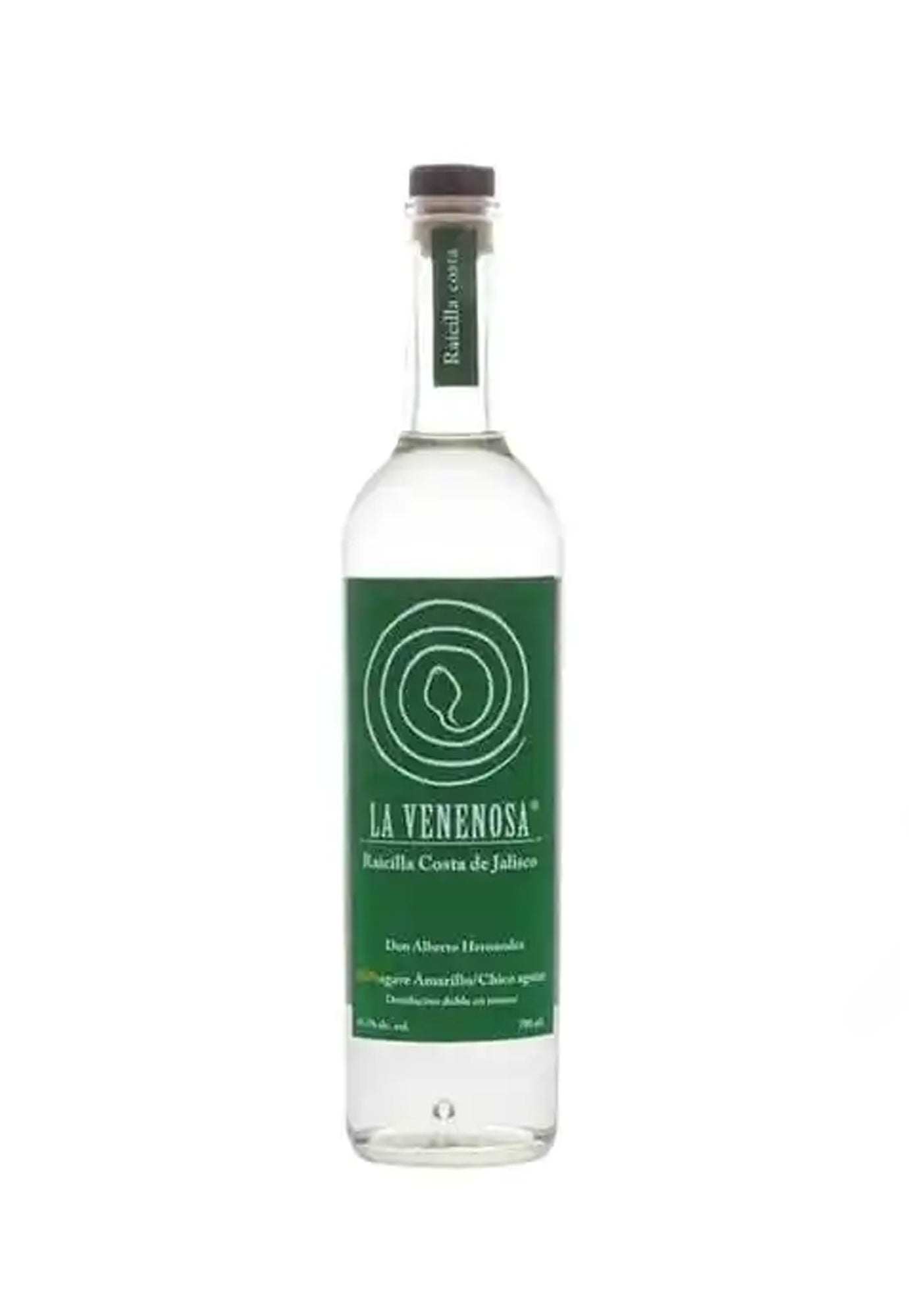 La Venenosa Raicilla Costa de Jalisco (46.6% ABV)