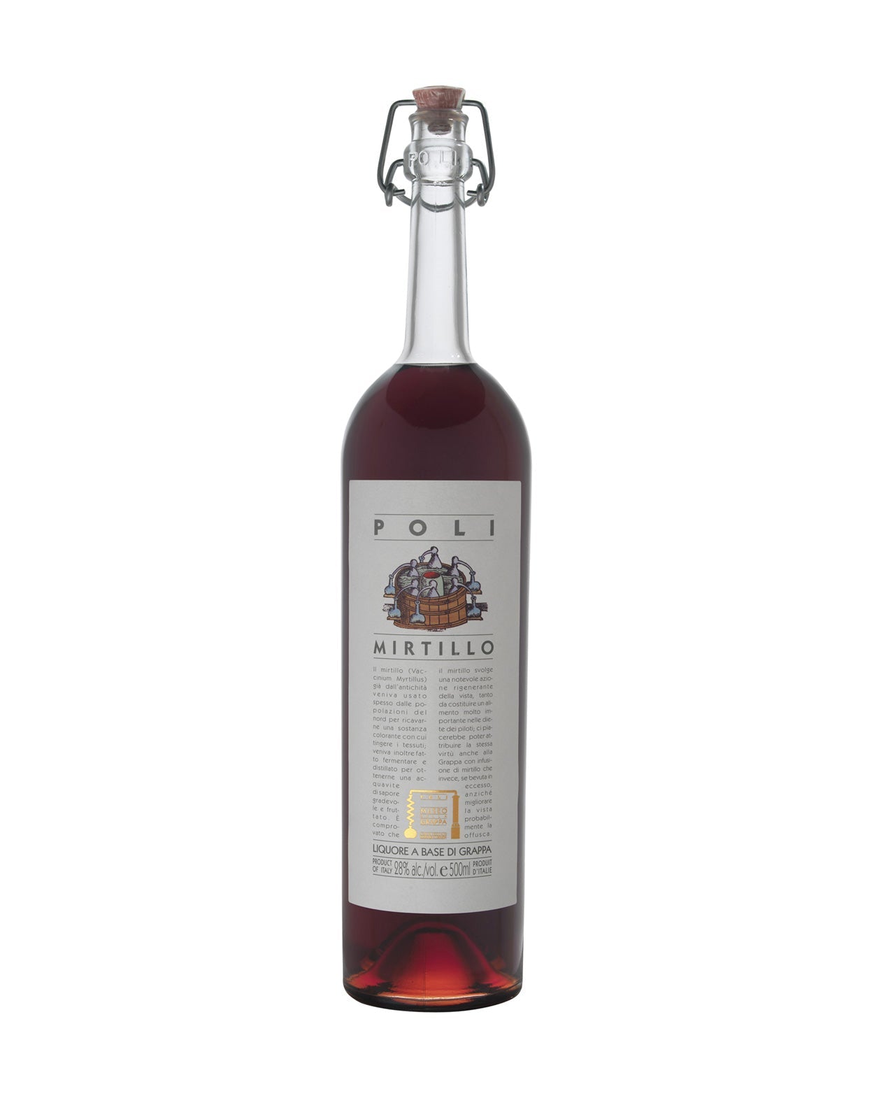 Poli Mirtillo Grappa - 500 ml