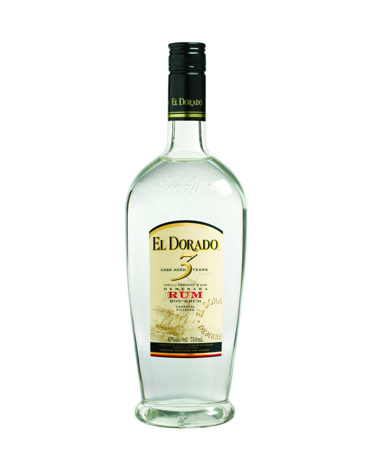 El Dorado 3 Year Old White Rum
