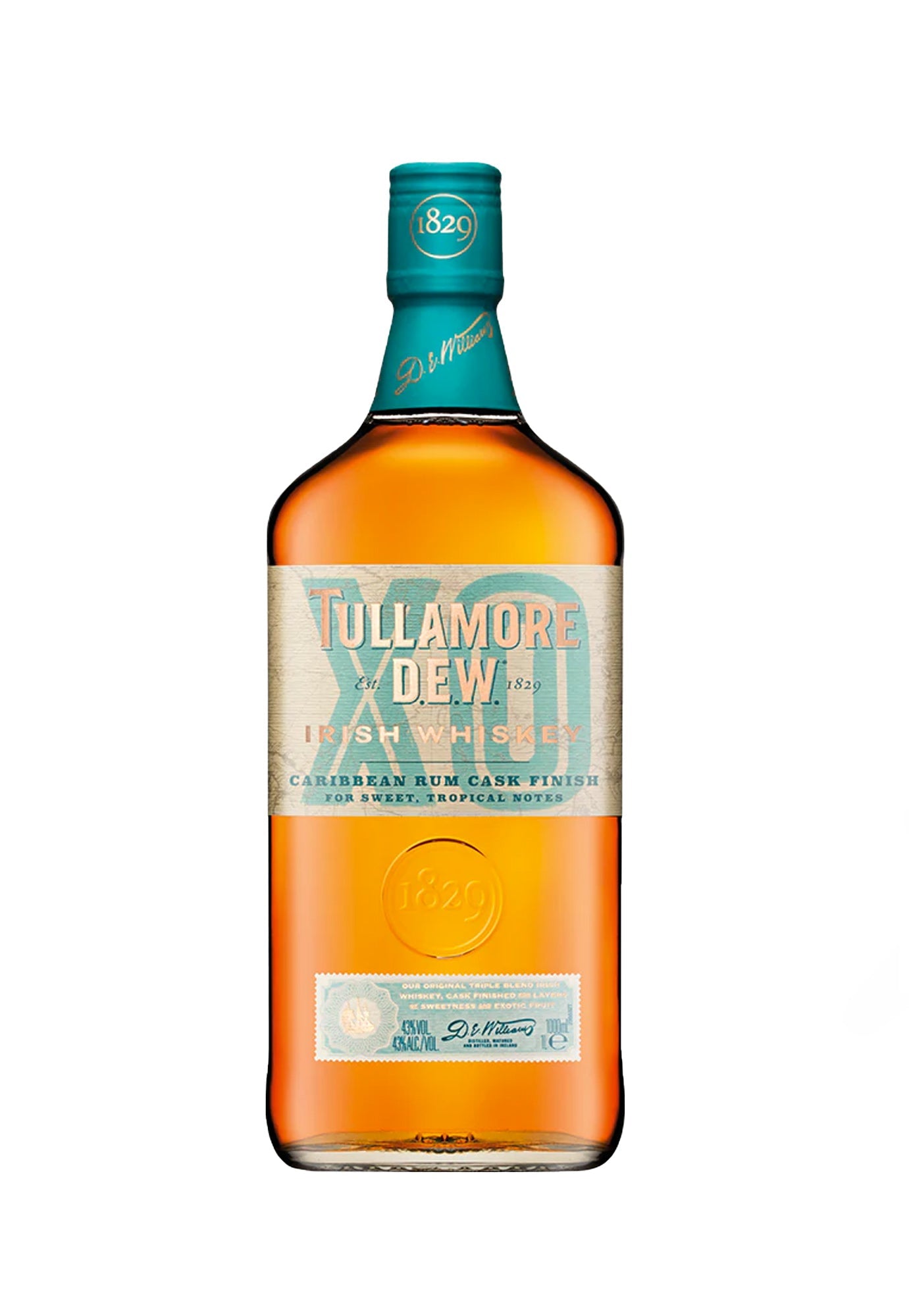 Tullamore Dew Irish Whiskey 'XO Caribbean Rum Cask Finish'