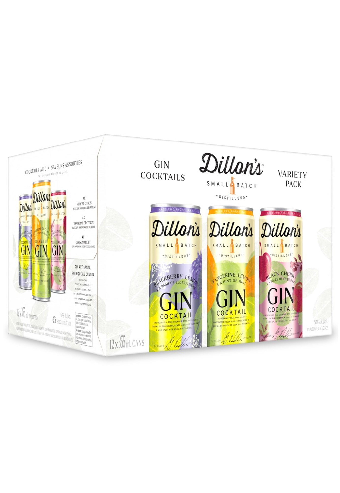 Dillon's Gin Variety Pack 355 ml - 12 Cans