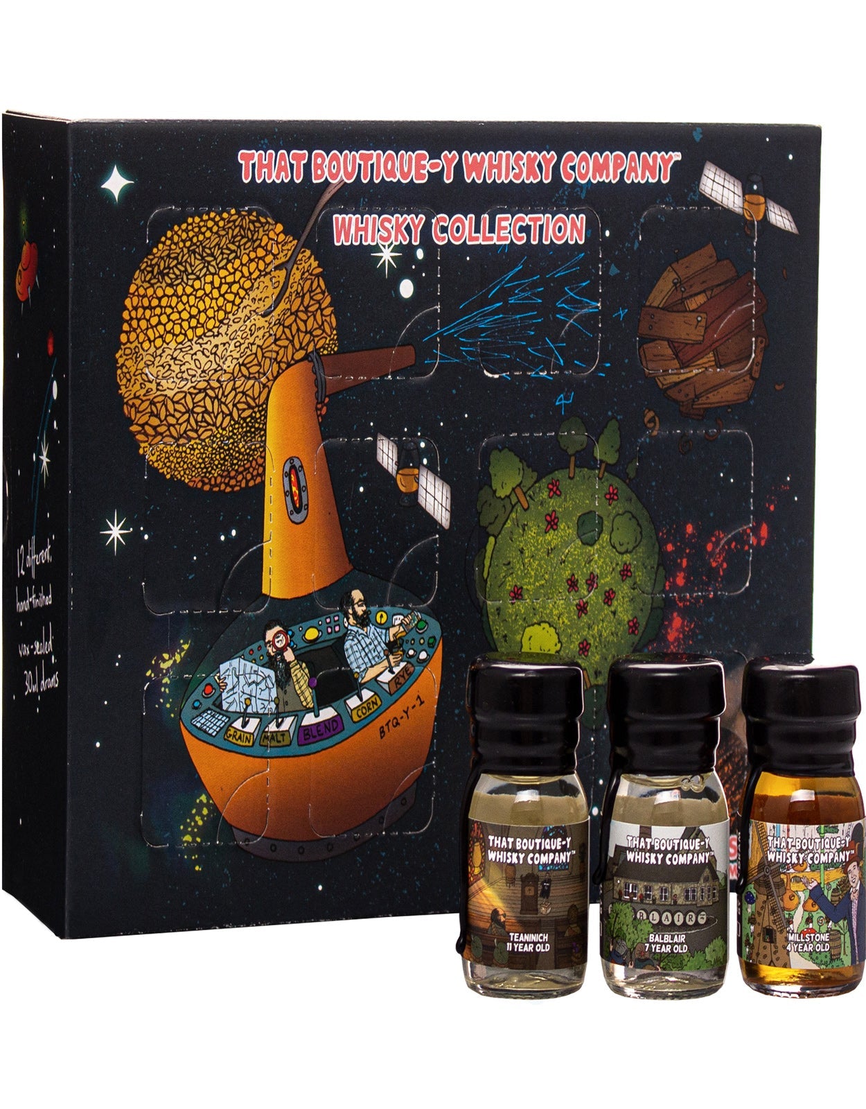 That Boutique-y Whisky Collection Set - 12 x 30 ml Bottles