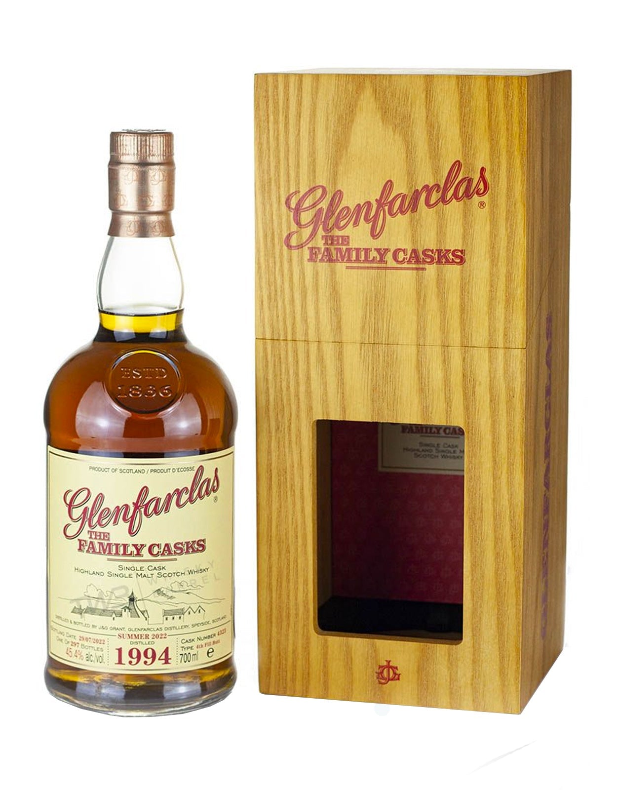 Glenfarclas Family Cask 1994 (Cask 4323) Summer Release 2022