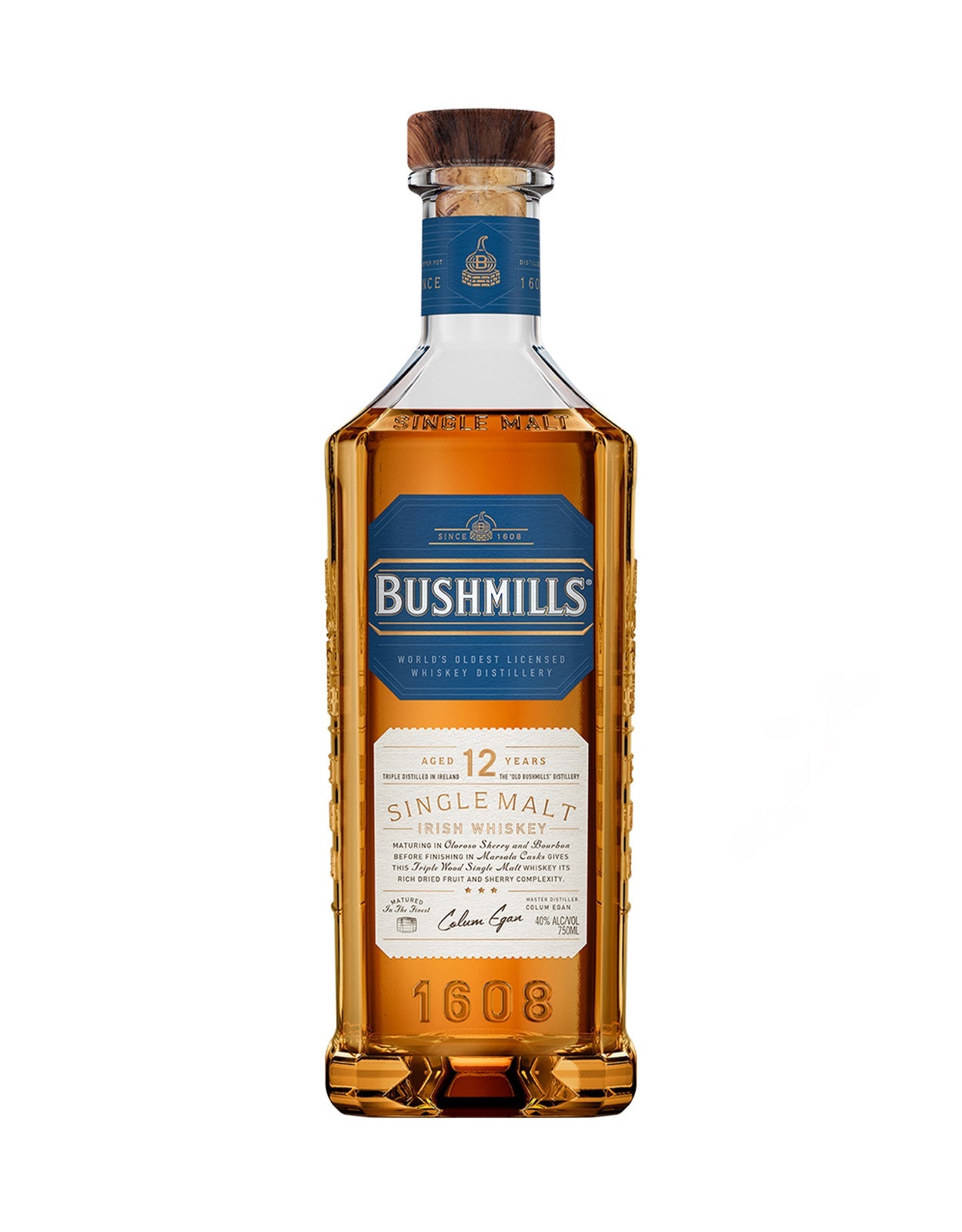 Bushmills 12 Year Old Single Malt Irish Whiskey