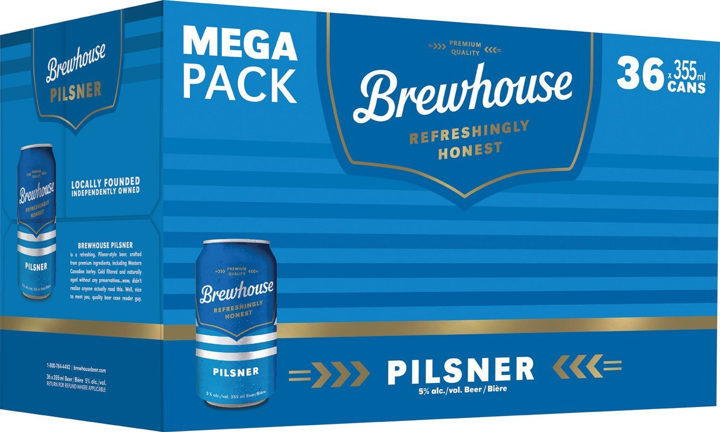36C BREWHOUSE PILSNER 36X355ML