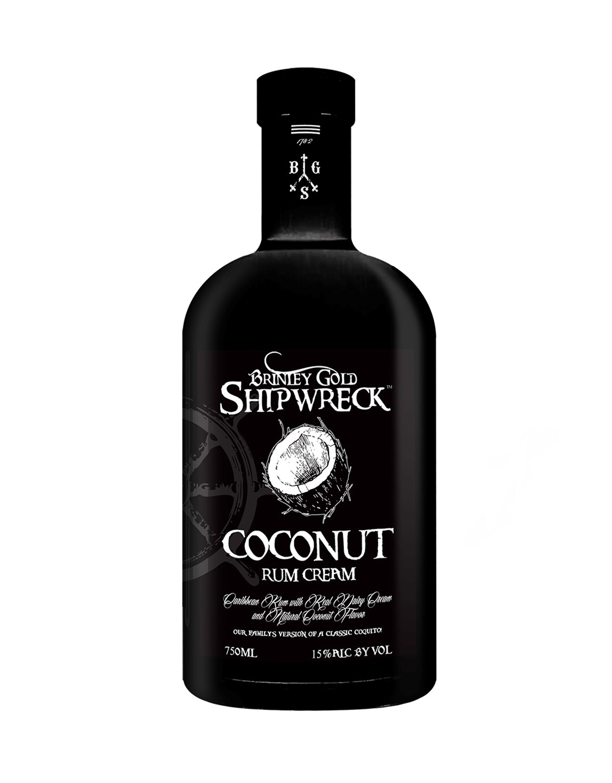 Brinley Gold Shipwreck Coconut Cream Rum