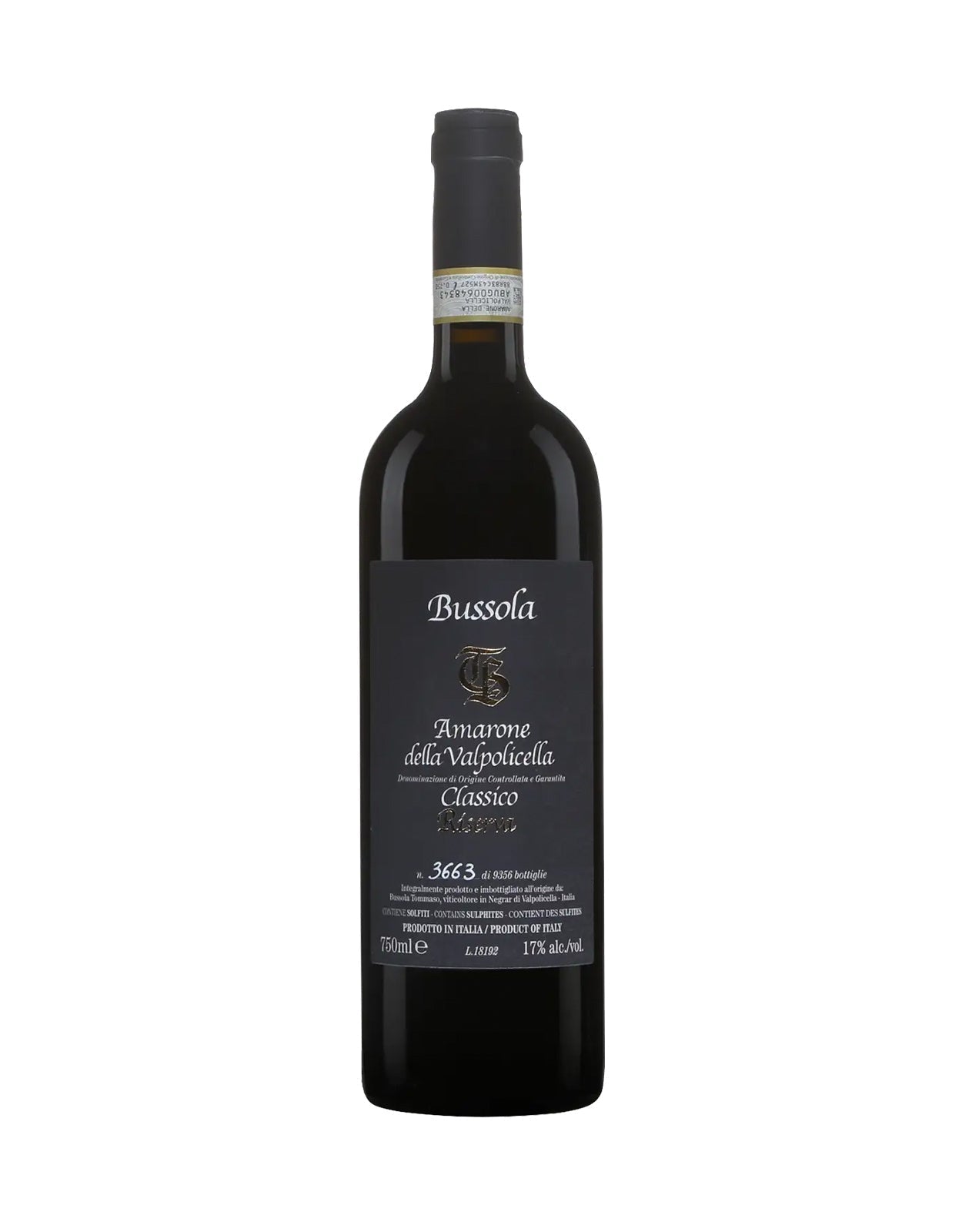 Bussola Amarone della Valpolicella Classico Riserva 2013