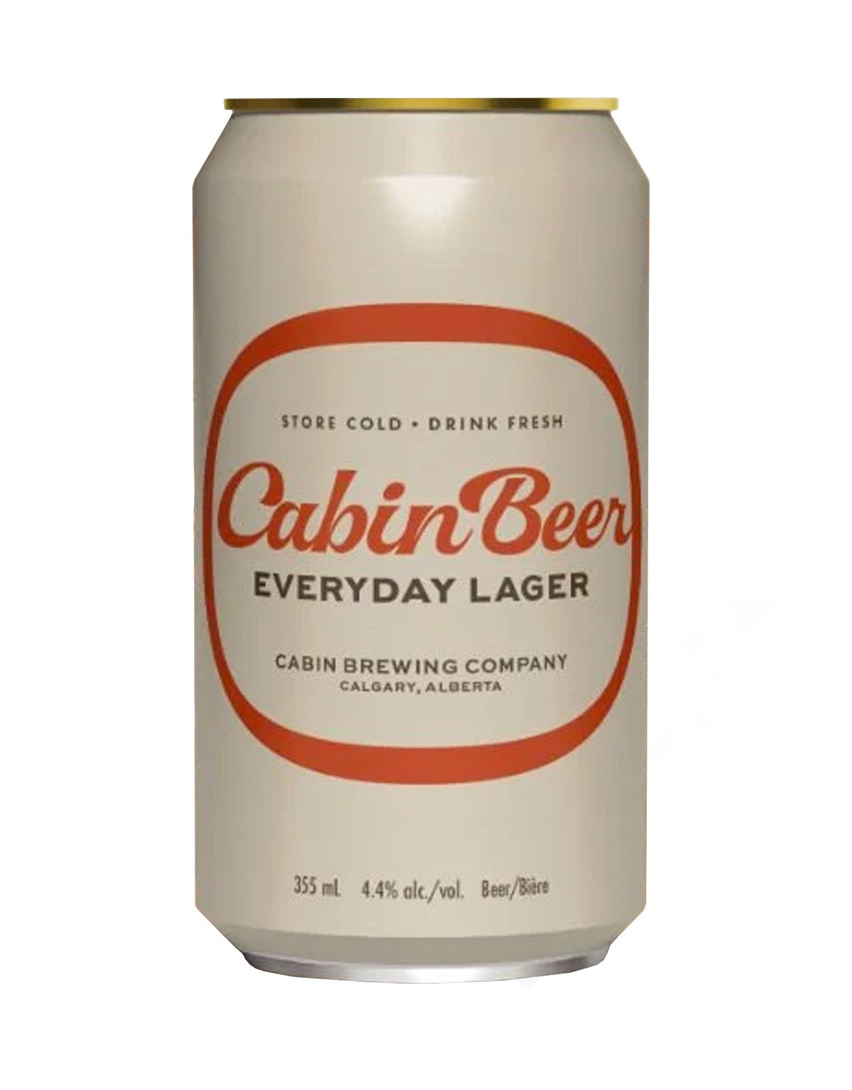 Cabin Beer Everyday Lager 355 ml - 6 Cans