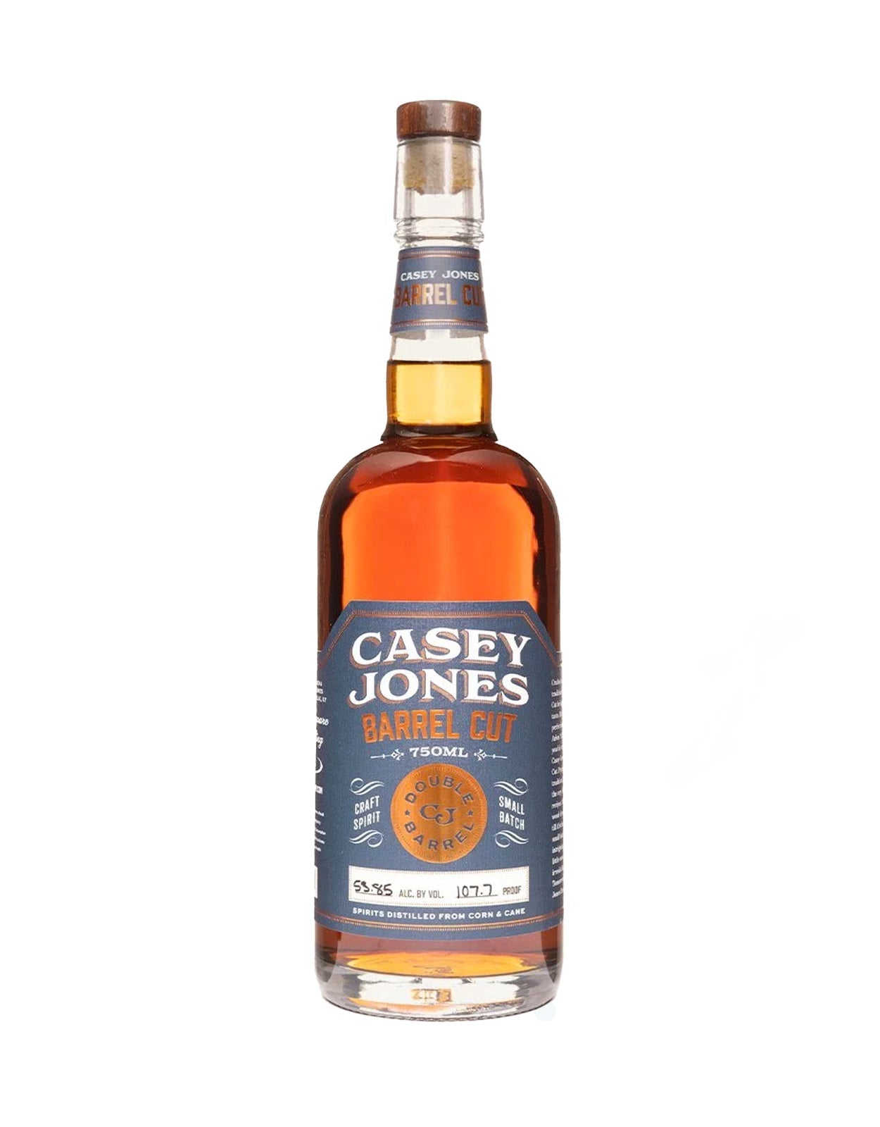 Casey Jones Barrel Cut Blue Bourbon