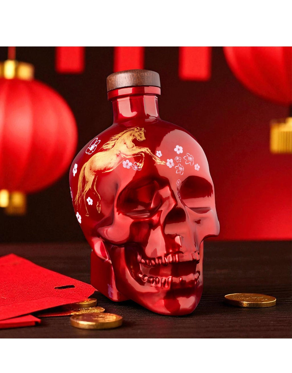 Crystal Head Vodka Lunar Limited Edition - Year of the Horse
