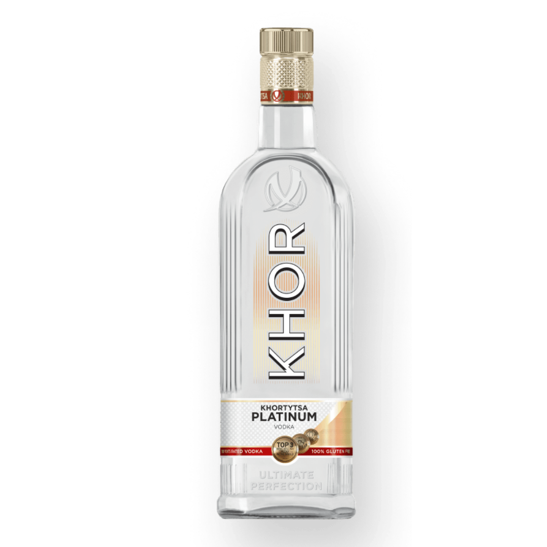 KHORTYSTA PLATINUM VODKA G 750ML