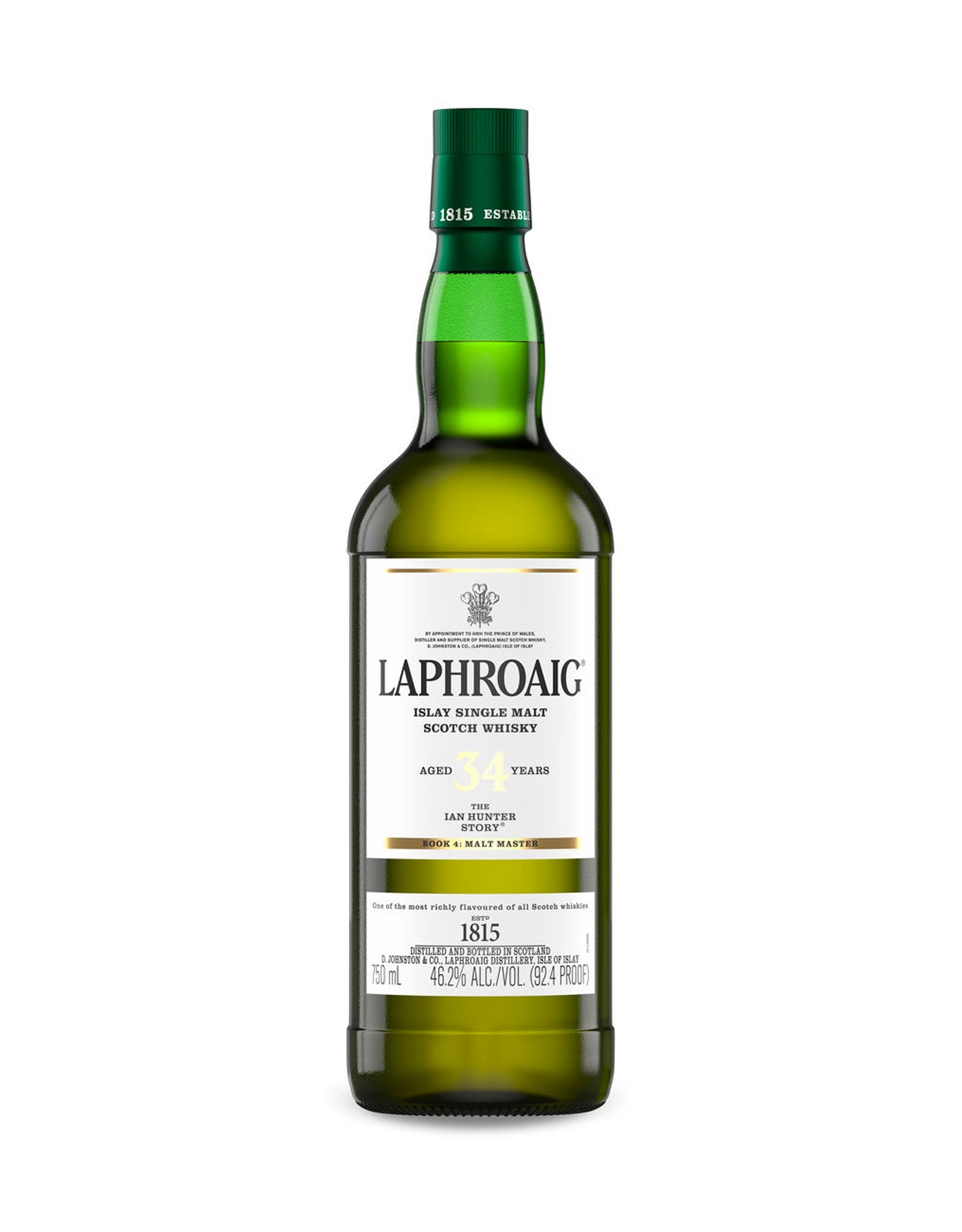 Laphroaig 34 Year Old Ian Hunter Story: Book 5 Single Malt Whisky