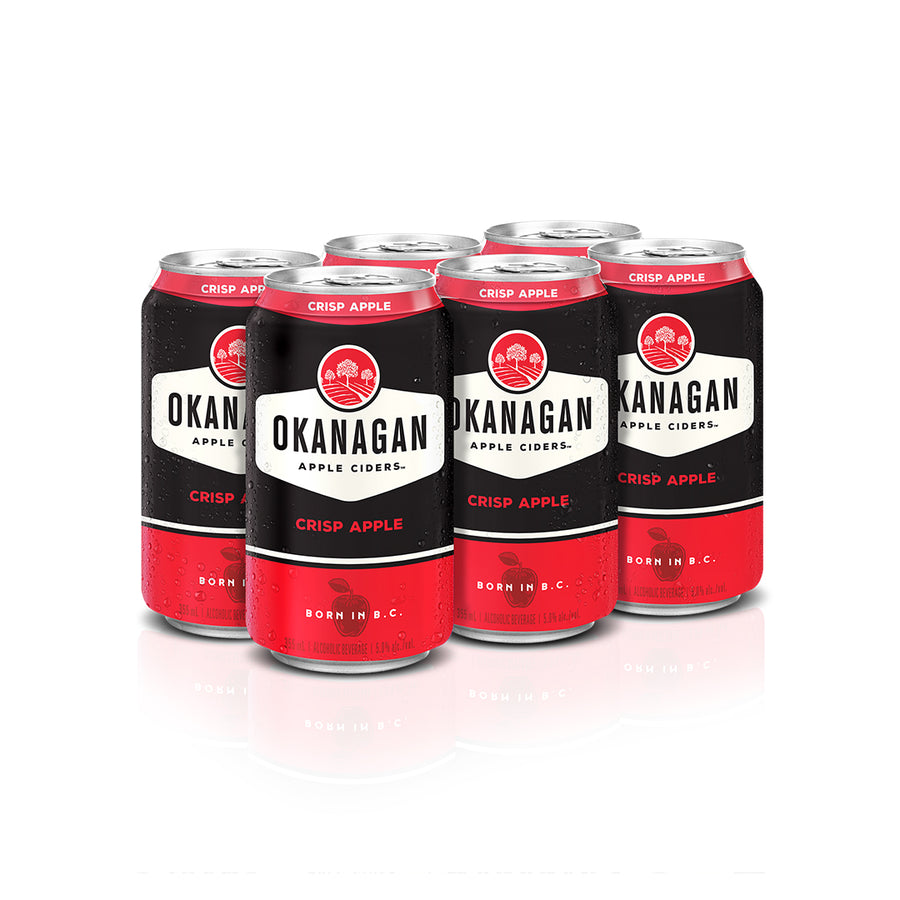6C OKANAGAN ORCHARD APPLE CIDER-CANS 6X355ML