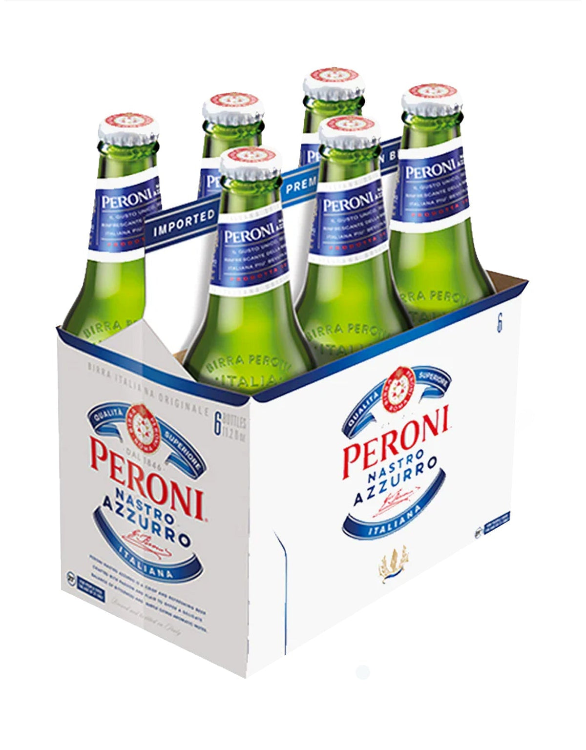 Peroni 330 ml - 6 Bottles