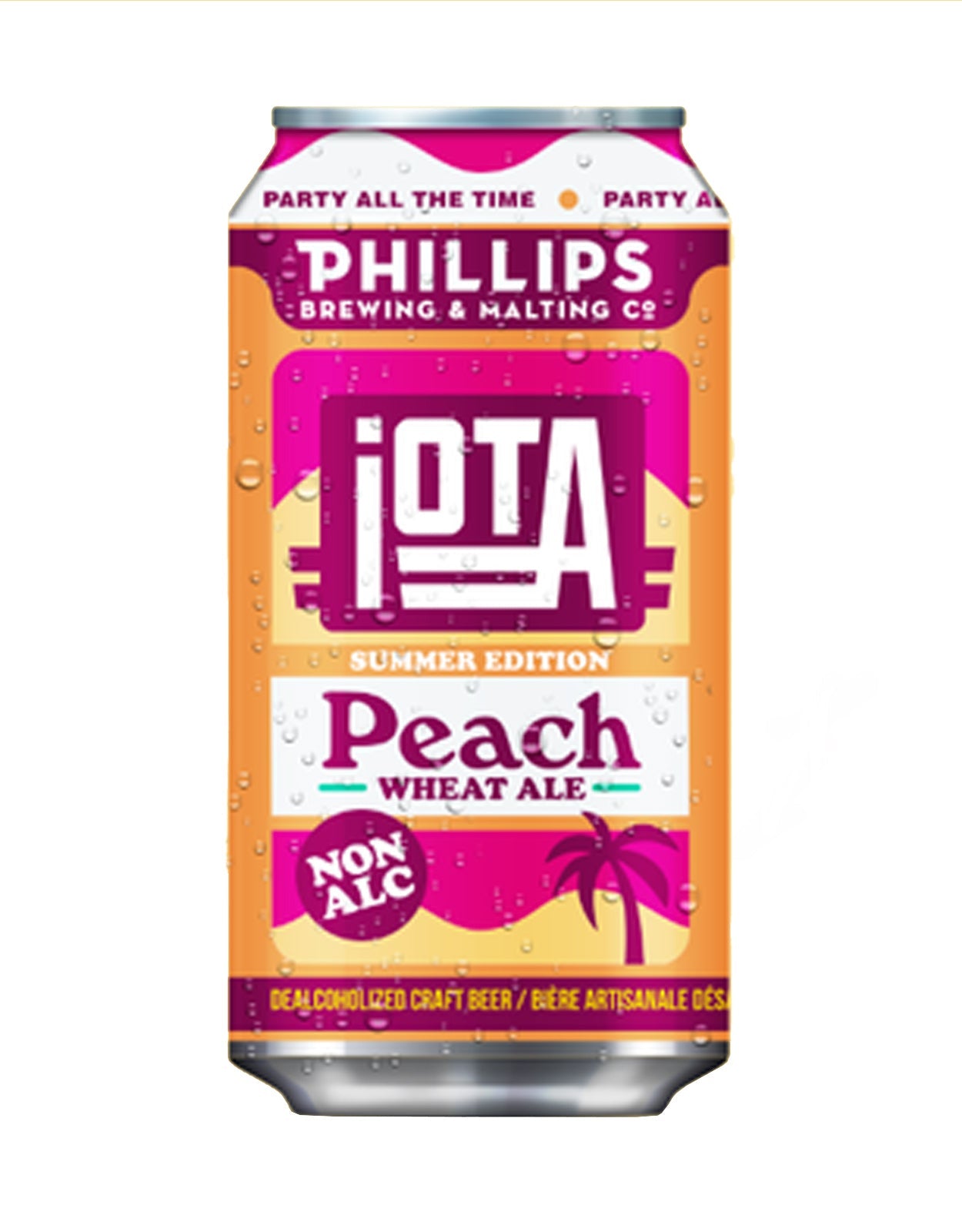 Phillips IOTA Peach Wit (Non Alcoholic) 355 ml - 24 Cans