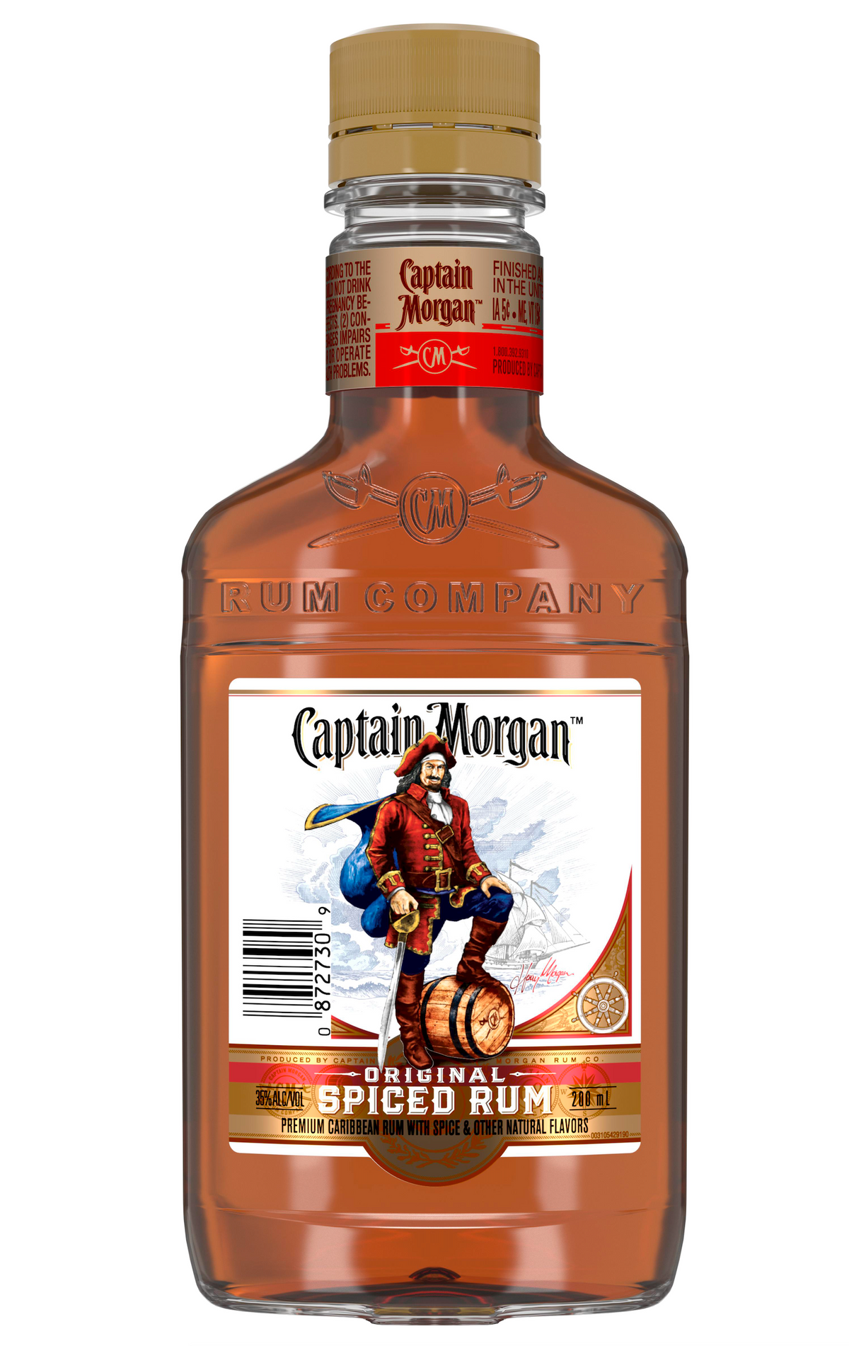 CAPTAIN MORGAN SPICED P 200ML