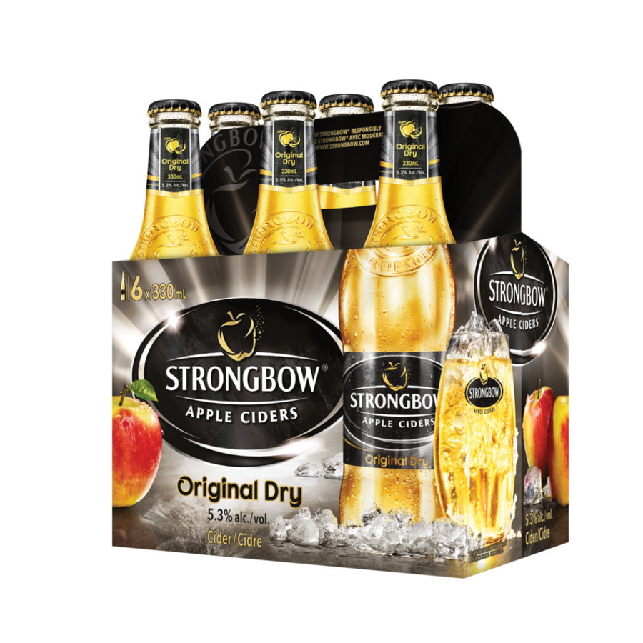 6B STRONGBOW CIDER 6X330ML