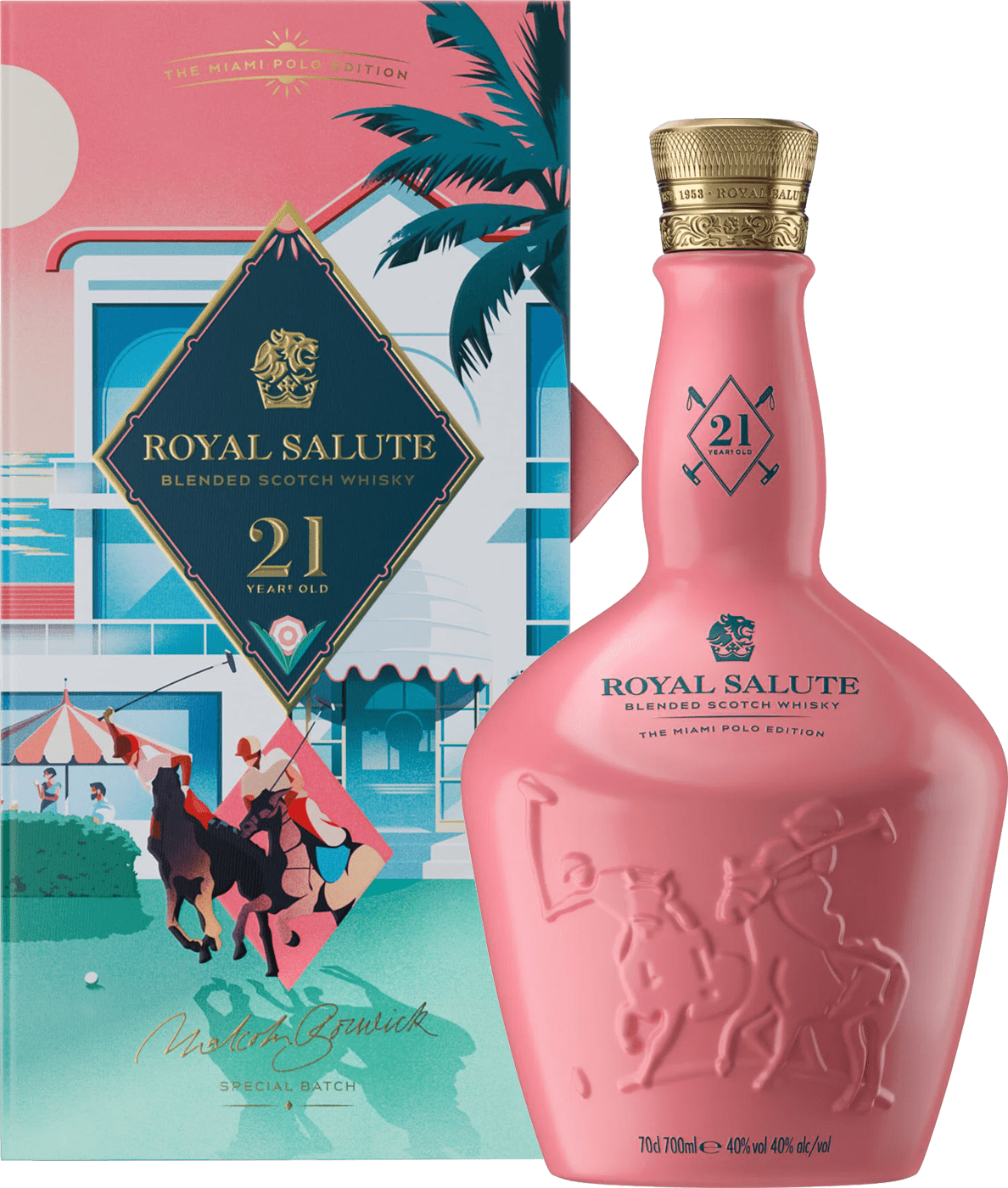 CHIVAS ROYAL SALUTE MIAMI POLO EDITION S