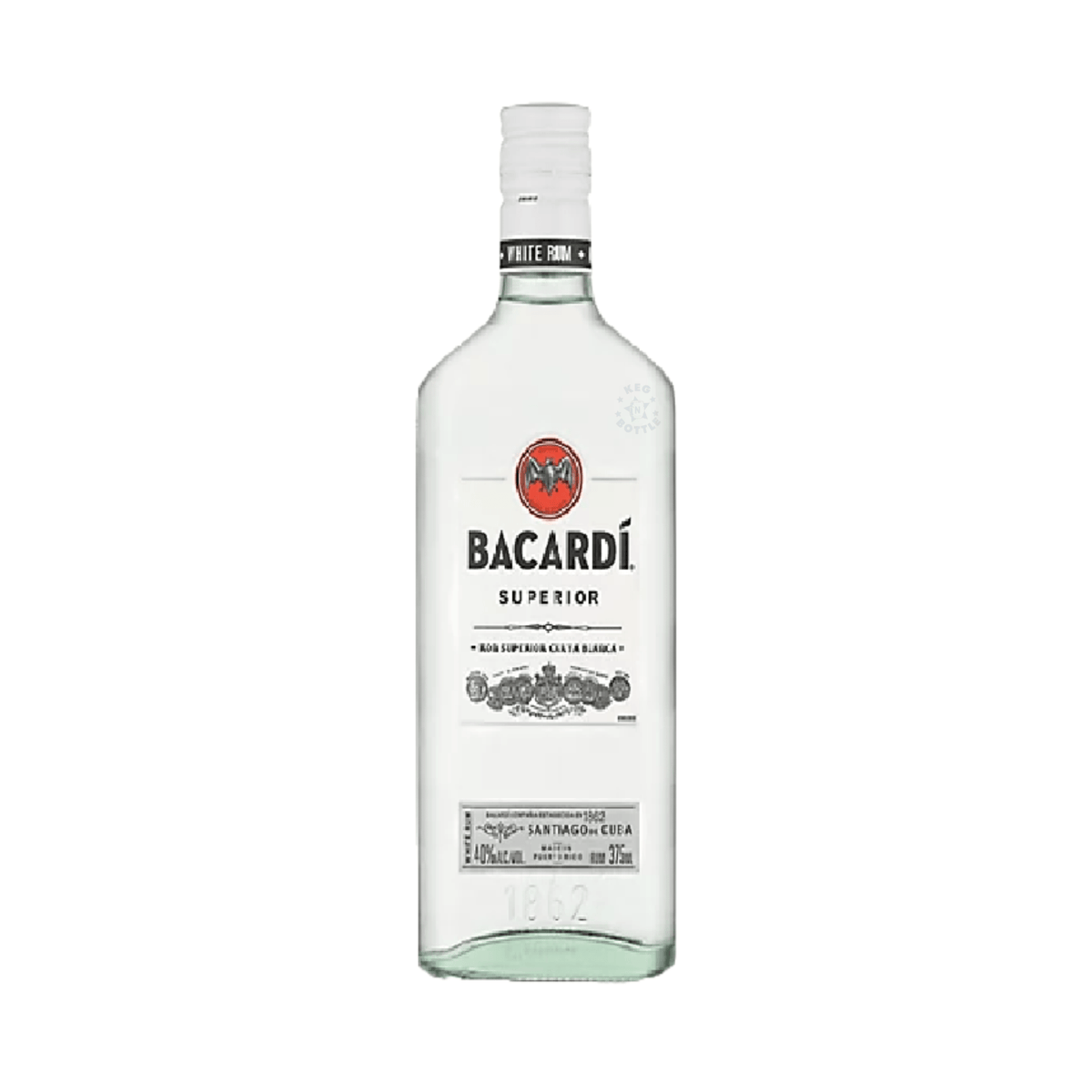BACARDI SUPERIOR WHITE RUM P 375ML