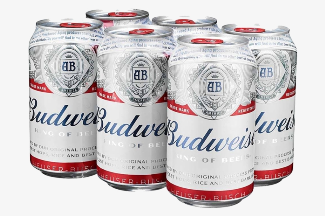 Budweiser 355ml Cans in a 6 Pack