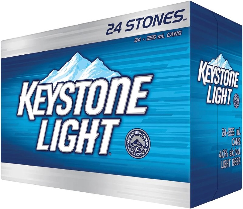 24C KEYSTONE LAGER LIGHT 24X355ML