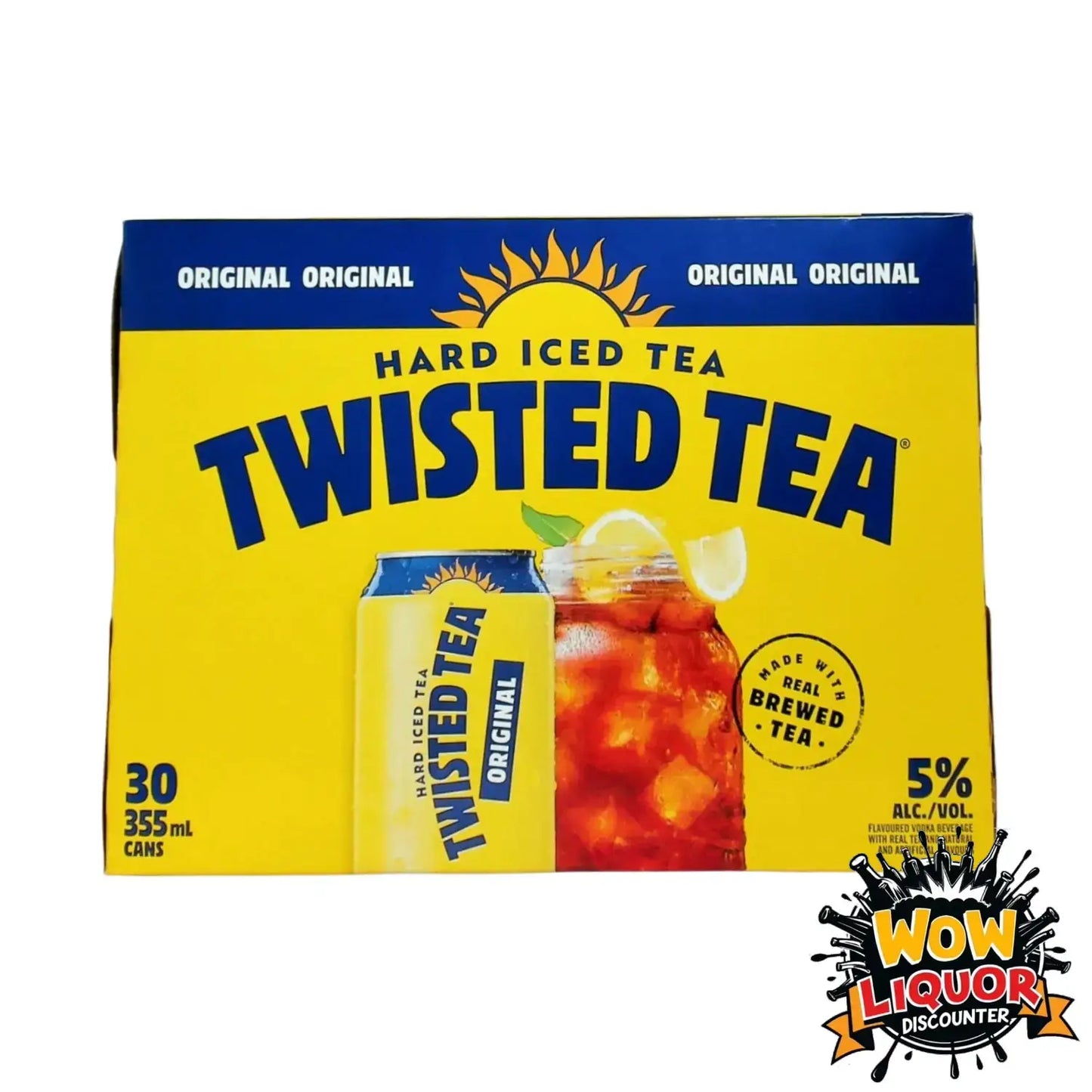 30C TWISTED TEA ORIGINAL 30X355ML - 30C TWISTED TEA ORIGINAL 30X355ML
