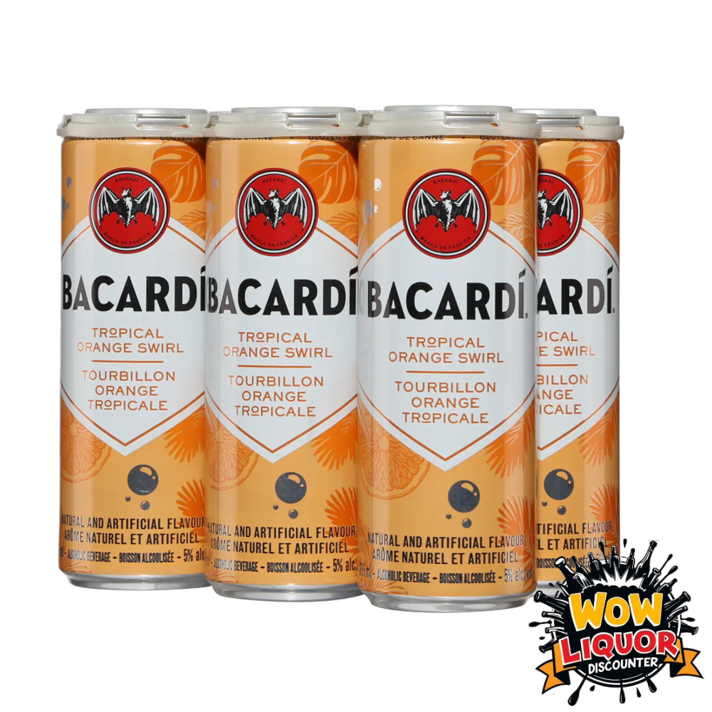 6C BACARDI ORANGE SWIRL