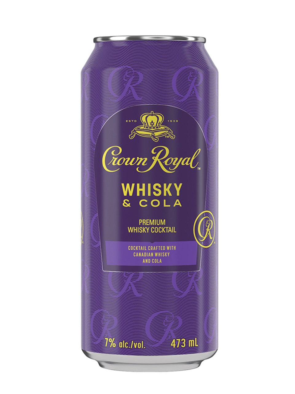 1C CROWN ROYAL WHISKEY $ COLA TALL CAN - 1C CROWN ROYAL WHISKEY $ COLA TALL CAN