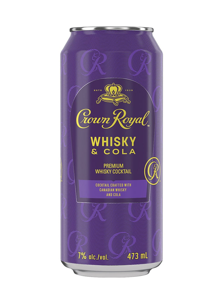 1C CROWN ROYAL WHISKEY $ COLA TALL CAN - 1C CROWN ROYAL WHISKEY $ COLA TALL CAN
