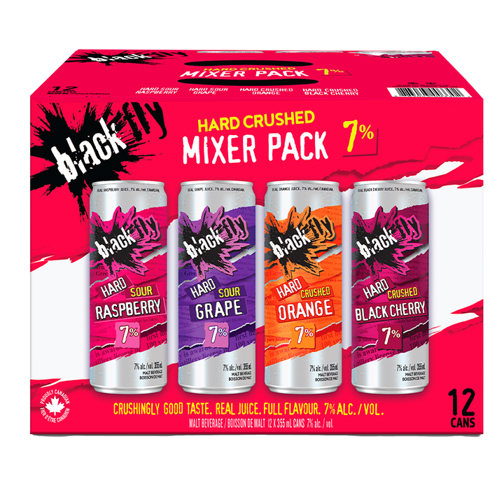 12C BLACK FLY CRUSHED MIXERPACK 2.0 12X355ML