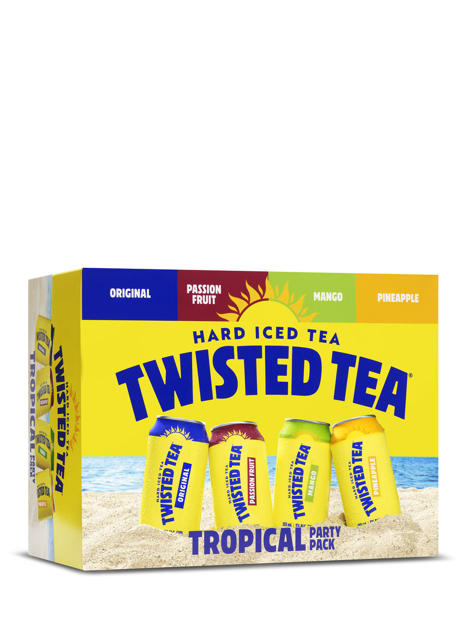 12C TWISTED TEA TROPICAL MIX 12X355ML - 1C TWISTED TEA TROPICAL MIX 1X355ML